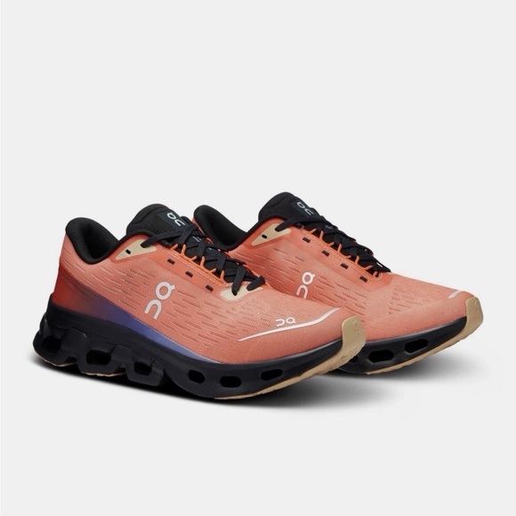 Mens On Cloud Cloudspark Flame Black Limited Edition Running Shoes